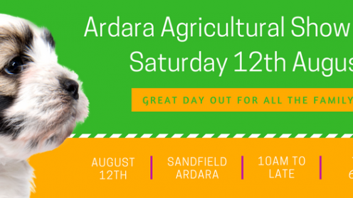 Ardara Agricultural Show Saturday 12th August, 2017