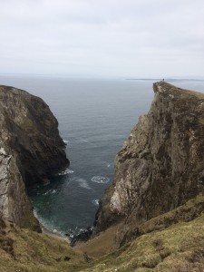 Overlooking Gull island