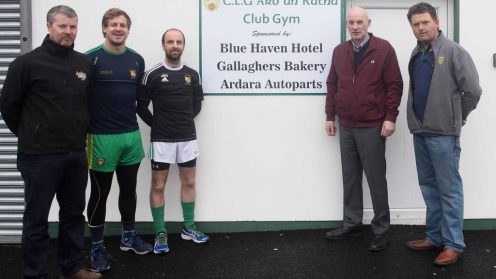 Ardara GAA open new ‘strength & conditioning’ facility