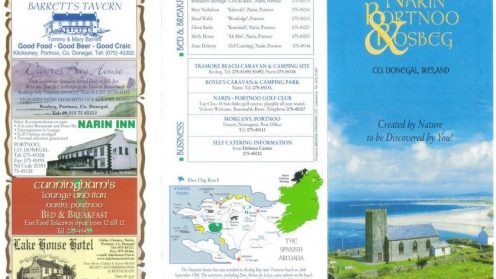 Narin & Portnoo revisit Tourism Brochure