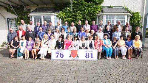 St. Columba’s reunion of the class of 81′