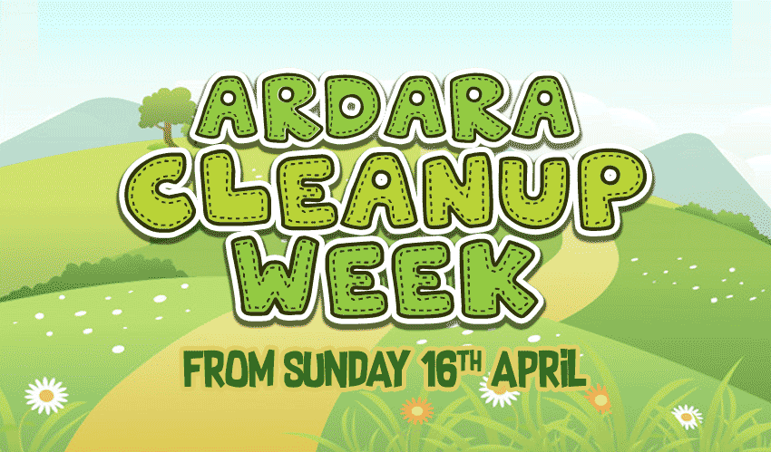 Ardara Cleanup Week from 16th April 2023