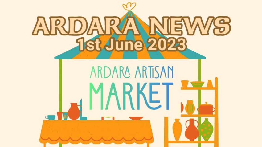Ardara News 1st June 2023. Artisan Market