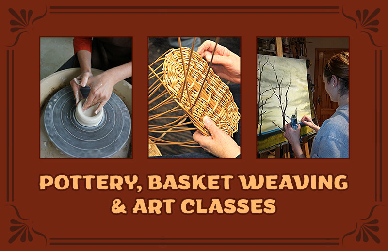 Pottery, Basket Weaving, and Art Classes in Ardara