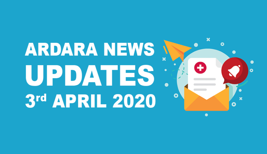 Ardara News Updates 3rd April 2020