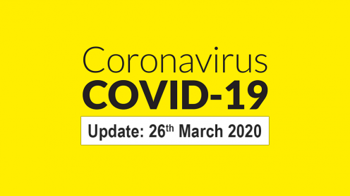 COVID-19 Update 26th March