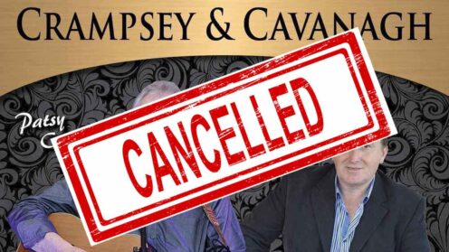 Crampsey & Cavanagh Concert Cancelled