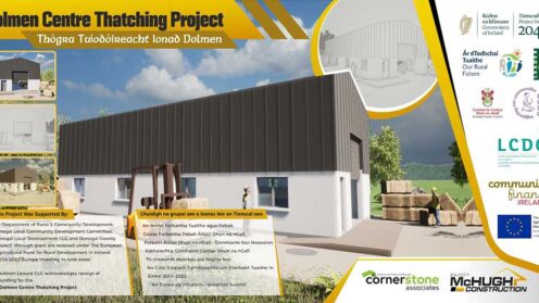 Dolmen Leisure Company LBG Secures €175k LEADER Funding for Thatching School in Donegal