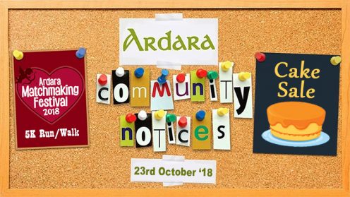 Community Notices 23rd October 2018