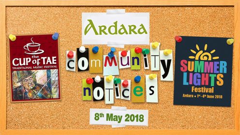 Ardara Community Notices 8th May 2018