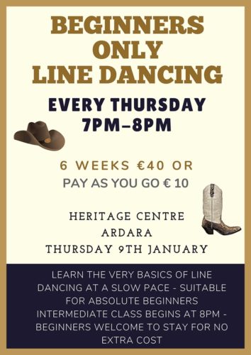 Line Dancing Classes in Ardara