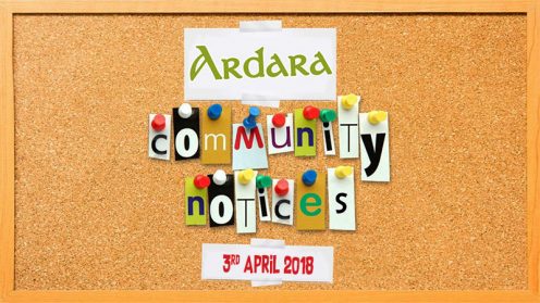 Ardara Community Notices 3rd April 2018