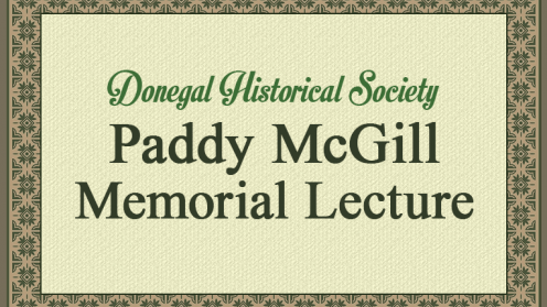 Paddy McGill Memorial Lecture