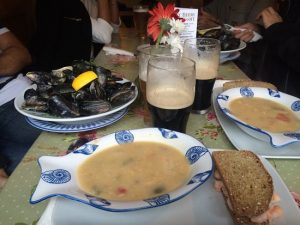 Seafood at Nancy's Bar, Ardara