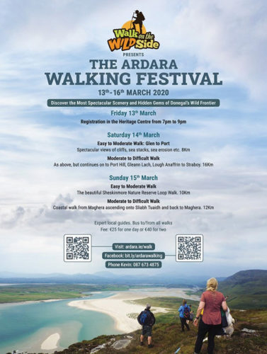 Ardara Walking Festival 2020 poster