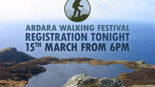 Walking Festival Registration This Evening